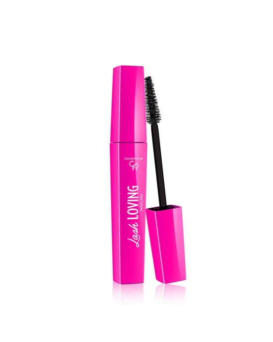 GOLDEN ROSE Lash Loving Mascara, Intense Length and Volume Definition Mascara, Vegan Formula, 12ml