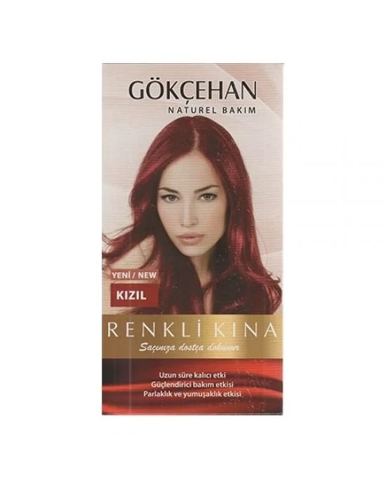 Natural Colored Henna, Turkish Red Henna, Long Lasting Stability, Combined With An Innovative Herbal Mixture To Fix The Color, Red Color
