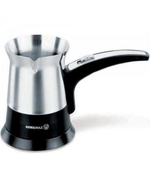 Korkmaz A361 Elegant Elektrikli Cezve-Inox Turkish Coffee Machine, Turkish Coffee Maker, Coffee Machine With Milk Frother, Best Nespresso Machine With Milk Frother, Espresso Maker With Milk Steamer, Cute Coffee Pot