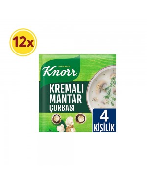 Quick and Delicious, Knorr Creamy Mushroom Soup 63 gr X 12 Pack, Savor the Flavor Quick and Delicious, Knorr Creamy Mushroom Soup 63 gr X 12 Pack, Savor the Flavor