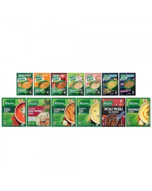 Knorr Ramazan Çorba Paketi - Knorr Hazır Çorba ve Çabuk Çorba Ramazan Paketi, 13 Farklı Çorba Tadı