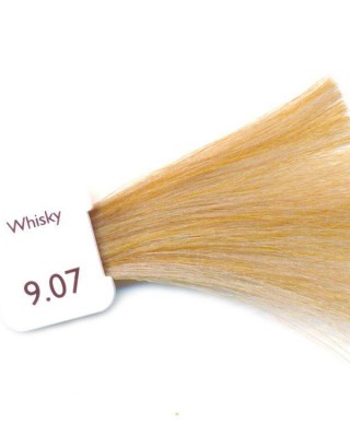 Leoni Permanent Hair Color Cream with Argan Oil Turkish Hair Dye 9.07 Very Light Caramel, 9.07N 60 Ml	