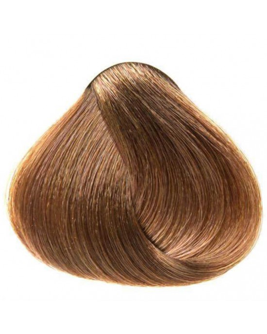 Leoni Permanent Hair Color Cream with Argan Oil Turkish Hair Dye 8.37 Light Golden Brown Blonde 60 Ml