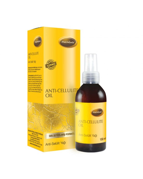 Turkish Anti Cellulite Massage Oil Help Firm, Tighten Skin Tone - Treat Unwanted Fat Tissue, Stretch Marks - Cellulite Removal 150ml