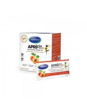 مسحوق عشبي أبريفيت فورم بلس Aprifit Form Plus بنكهة المشمش, للتنحيف وفقدان الوزن والتخسيس بشكل فعال, يعزز عملية التمثيل الغذائي, 30 كيسًا 