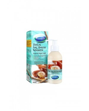 Natural baby care set, Chamomile Shampoo, Argan Oil hair Mask, Paraben Free