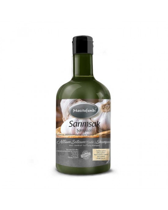 11 Bitkisel Özlü ve Vitaminli Sarımsak Özlü şampuan, Kırılgan Kırılgan İnce Saçlar, Saç Dökülmesini Durdurur, Kepekten Kurtulun, Parabenler İçermez, 400 ml
