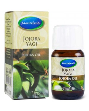 Cold Press Oils, Jojoba Oil, an Oil For The Face, Anti-Aging Moisturizing Treatment for Face, Hair, Skin & Nails, Acne Scars, Wrinkles, Mecitefendi, 20 ML