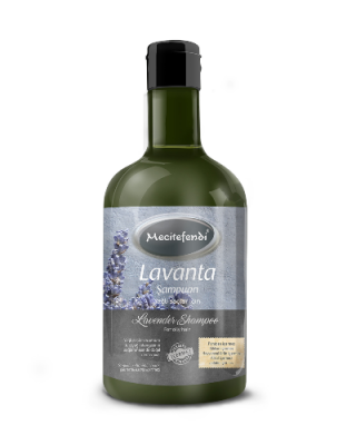 Turkish Lavender Shampoo, Lavender Essential Oil, For Oily Hair, Hair density, Parabens Free, 400 ml