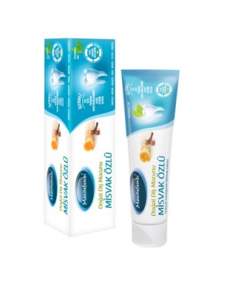 معجون أسنان السواك, معجون المسواك, خلاصة السواك وماء القرنفل. 75مل