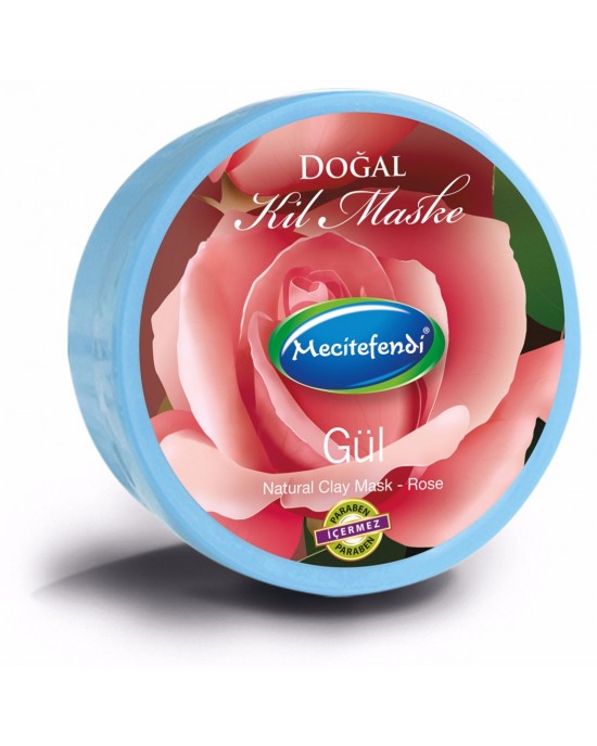 Natural Rose Clay Mask, 200 ML