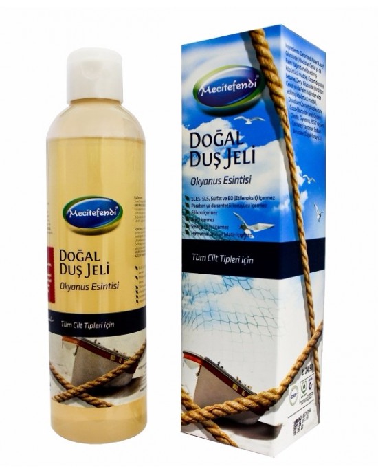 Natural Shower Gel, Ocean Breeze, Black Sea, 250 ML