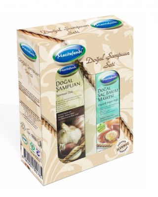 Özel Fırsatlar, Organik Argan Yağı Maskesi ve Sarımsak Şampuan Seti