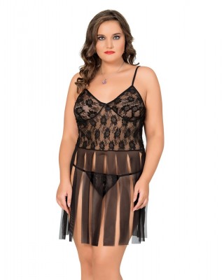 Plus Size Lingerie Babydoll, Turkish Sleepwear Nightgown