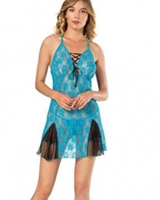 Turkish Lingerie, Sexy Lace Bodysuit Deep V Teddy Lace Babydoll