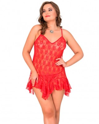 Plus Size Lingerie Babydoll, Turkish Sleepwear Nightgown