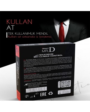 Mr.D Delay Wipes 10 Pcs - Male Wipes for Effective Delay, Made in Germany Mr.D Delay Wipes 10 Pcs - Male Wipes for Effective Delay, Made in Germany