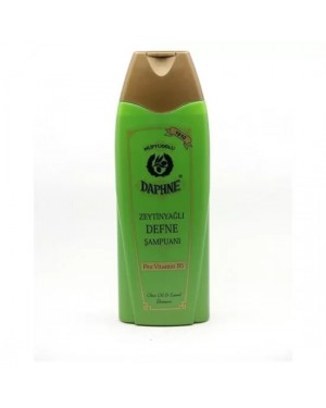 Müftüoğlu Shampoo, Daphne Shampoo With Olive Oil and Laurel Fortified With Vitamin B5 For Hair Care, 400 ml Müftüoğlu Shampoo, Daphne Shampoo With Olive Oil and Laurel Fortified With Vitamin B5 For Hair Care, 400 ml