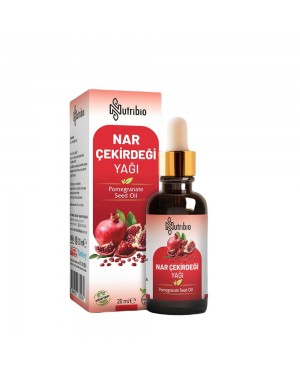 Pomegranate Seed Oil, Cold-Pressed, Organic, Pure Oil for Skin & Hair, Anti-Aging Elixir, 20 ml Pomegranate Seed Oil, Cold-Pressed, Organic, Pure Oil for Skin & Hair, Anti-Aging Elixir, 20 ml