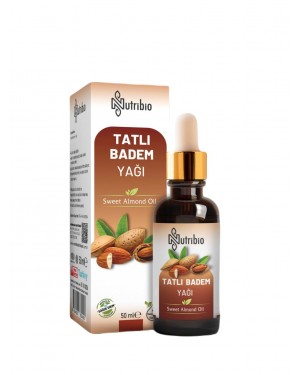 زيت اللوز الحلو, نقي, عضوي, معصور على البارد, للصحة الشاملة والجمال, فوائد للبشرة والشعر, 50 مل