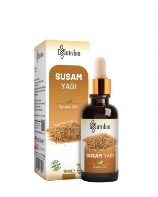 زيت السمسم النقي, مستخلص بطريقة العصر على البارد, زيادة الخصوبة والقدرة الجنسية, بشرة مضيئة, شعر لامع وقوي, 50 مل