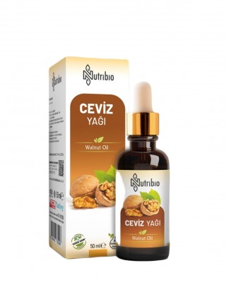 Walnut Oil, Premium, Organic, Pure, Cold Press Oil for Nourishing Skin and Hair, 50 ML