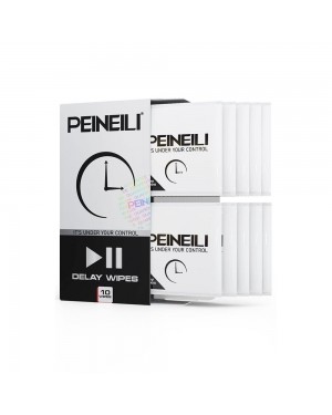Peineili Delay Wipes -10 Wipes, Designed to Treat Premature Ejaculation, It's Under Your Control, Condom Compatible, Made in Turkey Peineili Delay Wipes -10 Wipes, Designed to Treat Premature Ejaculation, It's Under Your Control, Condom Compatible, Made in Turkey