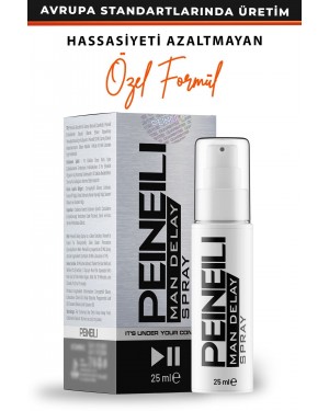 Peineili Man Delay Spray 25 ml - Delay Spray for Premature Ejaculation Control and Performance Enhancement, Made in Turkey Peineili Man Delay Spray 25 ml - Delay Spray for Premature Ejaculation Control and Performance Enhancement, Made in Turkey