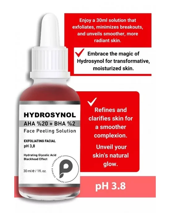 PROCSIN Hydrosynol AHA %20 BHA %2 Peeling Serum 30 ML PROCSIN Hydrosynol AHA %20 BHA %2 Peeling Serum 30 ML