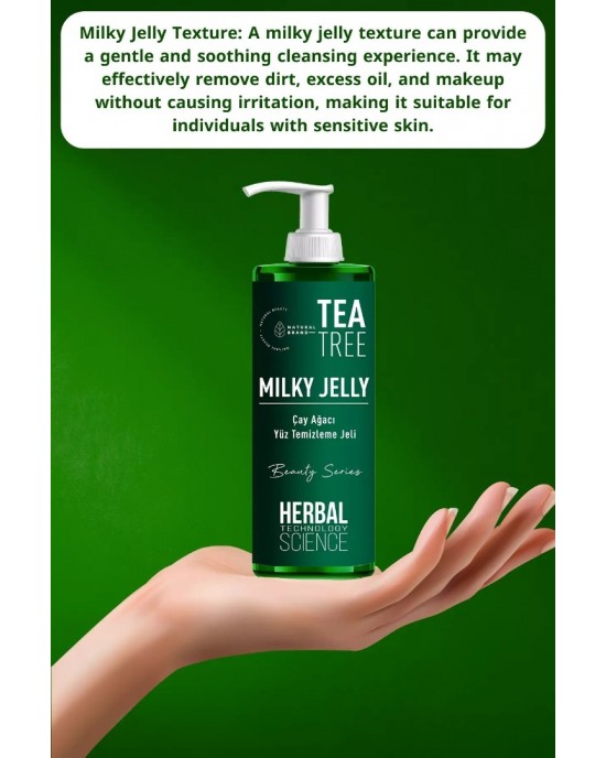 PROCSIN Herbal Science Milky Jelly 150 ML TEA TREE CLEANSING GEL