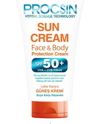 PROCSIN Sunscreen Face SPF 50+ 50 ML Mini Size - SUN CREAM FACE SPF 50+