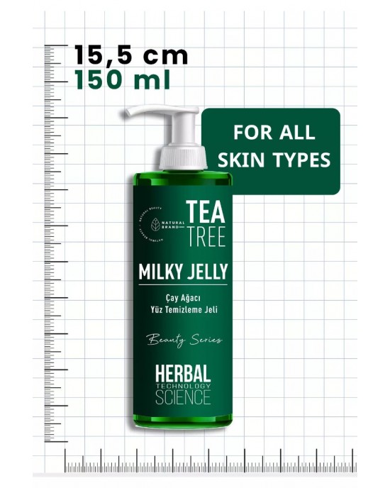 PROCSIN Herbal Science Milky Jelly 150 ML TEA TREE CLEANSING GEL