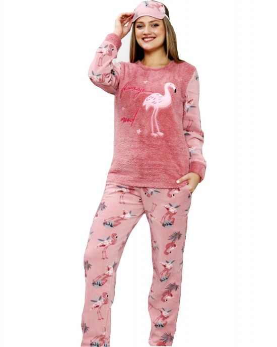 Turkish Women's Pajamas - Cozy Winter Loungewear in Trendy
