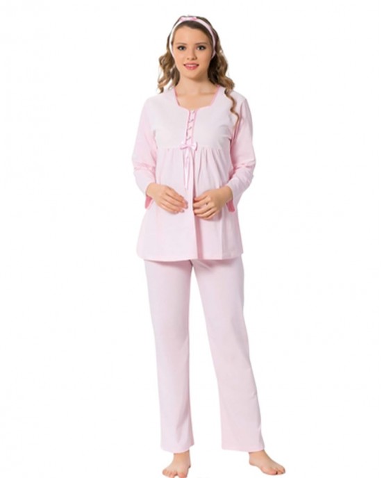 Maternity Sleepwear, Maternity Pajamas, Pregnant PJS, 3 Pieces