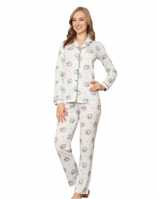 Style Turk Exclusive, Turkish Women's Long Sleeve Colored Pajama Set - Embrace Comfort in Style