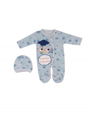 Sleep and Play Suit, Snap Closure Baby Overalls for Boys and Girls – Soft Turkish Cotton Baby Overalls