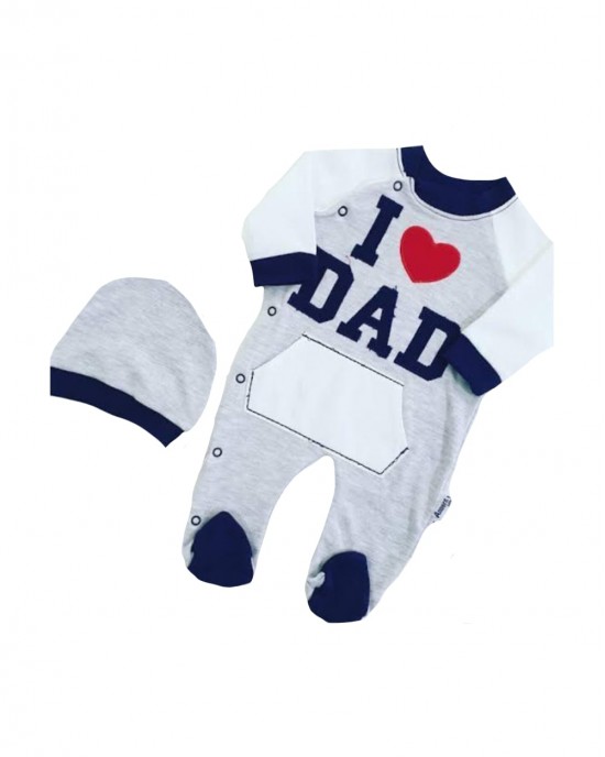 Sleep and Play Suit, Snap Closure Baby Overalls, Baby Boy and Girl Overalls