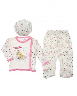 yeni doğan giysi seti, Bebek Pijama, Bebek Seti, Mevlüt Takımı, 3 Parça yeni doğan giysi seti, Bebek Pijama, Bebek Seti, Mevlüt Takımı, 3 Parça