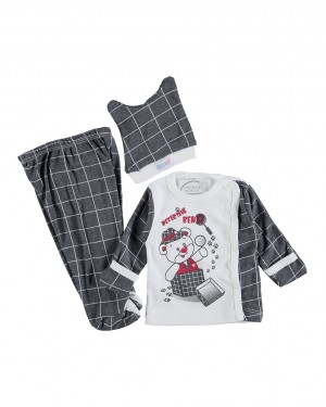 Bebek Pijama Seti | Yeni Doğanlar İçin Türk Bebek Kıyafetleri – %100 Pamuk Konforu Bebek Pijama Seti | Yeni Doğanlar İçin Türk Bebek Kıyafetleri – %100 Pamuk Konforu