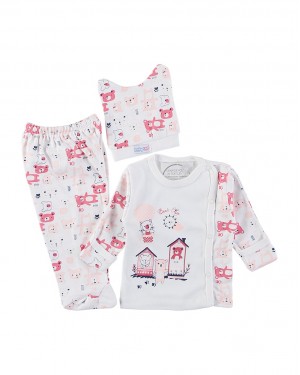 %100 Pamuklu Türk Bebek Seti – Yeni Doğan Bebek Kıyafet Seti, Bebek Gömleği, Pamuklu Pantolon ve Şapka %100 Pamuklu Türk Bebek Seti – Yeni Doğan Bebek Kıyafet Seti, Bebek Gömleği, Pamuklu Pantolon ve Şapka