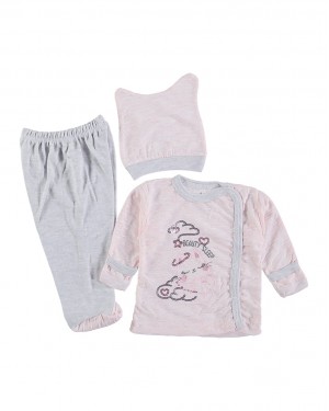 Türk Bebek Pijama Seti – %100 Pamuklu Yenidoğan Kıyafet Seti | 3 Parça Bebek Kıyafet Seti Türk Bebek Pijama Seti – %100 Pamuklu Yenidoğan Kıyafet Seti | 3 Parça Bebek Kıyafet Seti
