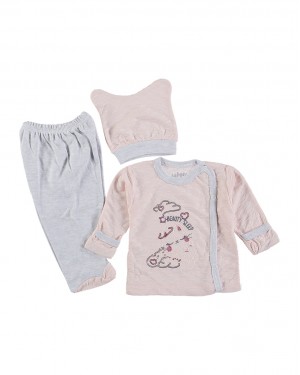Bebek Seti, %100 Pamuklu Türk Bebek Seti – Yenidoğan Pijama, 3 Parçalı Bebek Kıyafet Seti, Bebek Pijama Bebek Seti, %100 Pamuklu Türk Bebek Seti – Yenidoğan Pijama, 3 Parçalı Bebek Kıyafet Seti, Bebek Pijama