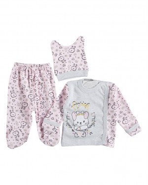 Bebek Pijama, Bebek Seti, Mevlüt Takımı, 3 Parça Bebek Pijama, Bebek Seti, Mevlüt Takımı, 3 Parça