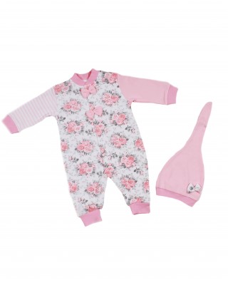 أفرول أطفال تركي, طقم أفرول للطلعة, افرول بيبي أكمام طويلة, أفرول بناتي, بدلة نوم ولعب بأزرار كبس للفتيات, بدلة أطفال تركية, قطعتين