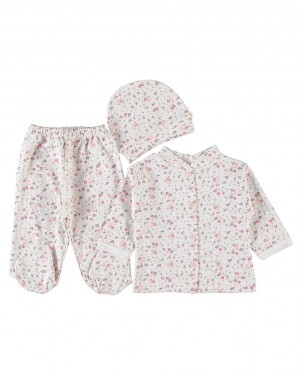 100% Cotton Turkish Baby Set – Newborn Clothing Set, Baby Pajama (3 Pieces) 100% Cotton Turkish Baby Set – Newborn Clothing Set, Baby Pajama (3 Pieces)