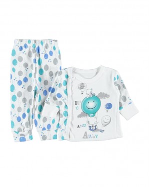 2 Pieces Baby Pajama, Turkish Baby Clothes Set, Newborn Clothes