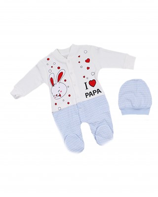 Sleep and Play Suit | Snap Closure Turkish Baby Overalls for Boys and Girls