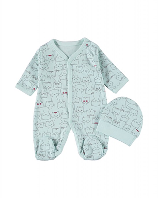 Sleep and Play Suit, Snap Closure Baby Overalls, Baby Boy and Girl Overalls