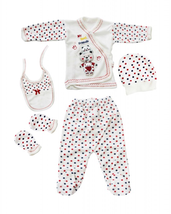 Turkish Baby Clothes Set, Newborn Clothes, Outfits Infant, 5 Pieces