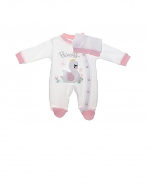 Sleep and Play Suit, Snap Closure Baby Overalls, Baby Girl Overalls	